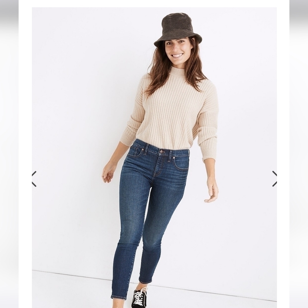 Madewell 8" Skinny Jean Sz 28 Greendale Wash